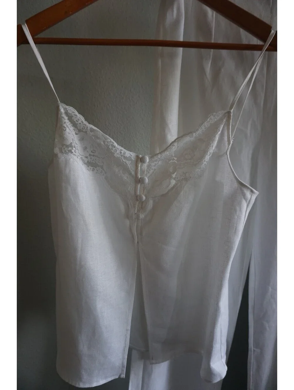 Reformation Tess White 100% Linen Two Piece Set Top Pants Size 8 NWT